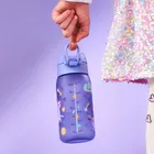 ION8, Jednorożec, bidon z ustnikiem, fioletowy, 350 ml