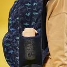 ION8, Małpki, stalowy bidon z ustnikiem, kremowy, 400 ml