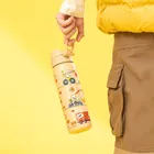 ION8, Maszyny, bidon stalowy z ustnikiem, beżowy, 600 ml