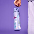 Ion8, Motyle, bidon termiczny, próżniowy termos z ustnikiem, fioletowy, 500 ml