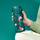 ION8, Wydry, stalowy bidon z ustnikiem, zielony, 400 ml