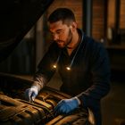 Izoxis, lampka LED do czytania na szyję