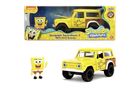 Jada Toys, SpongeBob, Ford Bronco, model pojazdu z figurką, 1:24