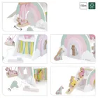 Janod, Jednorożce, drewaniany domek jednorożców z 5 akcesoriami