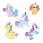 Janod, Jednorożce, naklejki, 100 szt.