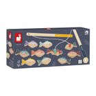 Janod, łowienie rybek, drewniana gra zręcznościowa