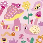 Janod, My arts & crafts, zestaw kreatywny, naklejki z filcu i magiczny pisak