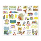 Janod, naklejki, przedszkole, 200 szt.