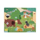 Janod, puzzle sensoryczne, las, 20 elementów