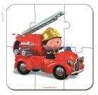 Janod, Wóz strażacki Jacka, puzzle 4w1