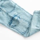 Jasnoniebieskie jeansy o kroju jogger z regulacją Cool Club