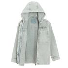 Jeansowa kurtka z kapturem Cool Club