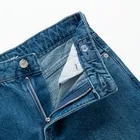 Jeansowe spodnie o kroju wide Cool Club