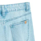 Jeansowe spodnie wide w stokrotki Cool Club