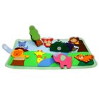 Jolly Designs. Las. Książeczka sensoryczna