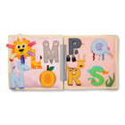 Jolly Designs. Moje Pierwsze ABC. Książeczka sensoryczno-manipulacyjna