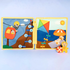 Jolly Designs. Podróżnik. Książeczka sensoryczno-manipulacyjna