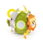 JollyBaby, Dżungla, sensoryczna piłeczka z grzechotką i gryzakiem