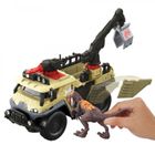 Jurassic World, Łapacz dinozaurów, pojazd z akcesoriami i figurką
