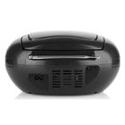 JVC, RD-E221B, radioodtwarzacz Boombox, czarny