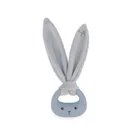 Kaloo, Lapinoo, Królik, zestaw prezentowy 3w1: komforter + gryzak + buciki, niebieski