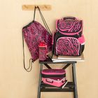 Kayokki, piórnik, owalny, Zebra różowa