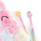 Kidea, długopisy zapachowe, tęczowe, z figurką, 2 szt.