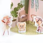 Kidea, domek księżniczek 3D, zestaw kreatywny