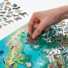 Kidea, Gdzie one żyją? Zwierzęta Europy, wyklejanka + gra