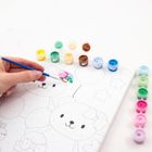 Kidea, malowanie po numerach misie