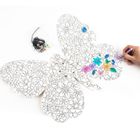 Kidea, Motyl, fantazyjne skrzydła, zestaw do kolorowania