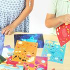 Kidea, Stwórz kosmiczne astrofory, naklejanka, zestaw kreatywny