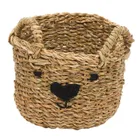 Kids Collection, Joy, pojemniki na zabawki, misie z uszkami, 3 szt.