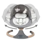 Kidwell, Luxi, bujaczek leżaczek 2w1, elektryczny, dark melange, wooden