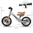 Kidwell, Nix, rowerek biegowy, szaro-brązowy