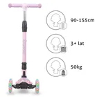 Kidwell, Vento, hulajnoga 3-kołowa, balansowa, różowa