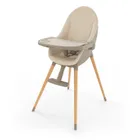 Kinderkraft, Fini Up, krzesełko do karmienia, 2w1, beż