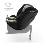 Kinderkraft, I-Fix, fotelik samochodowy, 61-150 cm, black