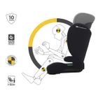 Kinderkraft, I-Spark 2 Plus, i-Size, fotelik samochodowy, grey, 100-150 cm