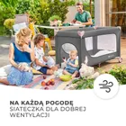 Kinderkraft, Joy, łóżeczko turystyczne, Blue