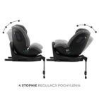 Kinderkraft, Xrider 2, fotelik samochodowy, Grey, 40-150 cm