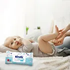 Kindii, Pure Water 99%, chusteczki dla niemowląt i dzieci, 12-60 szt.
