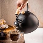 Kinghoff, czajnik z gwizdkiem, czarny mat, 2,5l, kh-1999