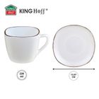 Kinghoff, zestaw kawowy, 6 filiżanek ze spodeczkami, KH-1930