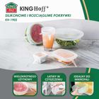 Kinghoff, zestaw pokrywek silikonowych, 6 szt., KH-1902