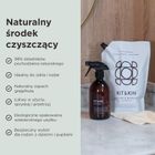 Kit & Kin, naturalny płyn do mycia szyb i luster, o zapachu grejpfruta, 1l