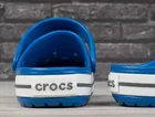 Klapki chłopięce, niebieskie, Crocs Crocband Clog