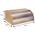 Klausberg, chlebak bambusowy, KB-7874