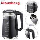 Klausberg, czajnik elektryczny LED z regulacją temperatury, 1,7l