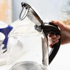 Klausberg, czajnik elektryczny szklany LED, 1,7l